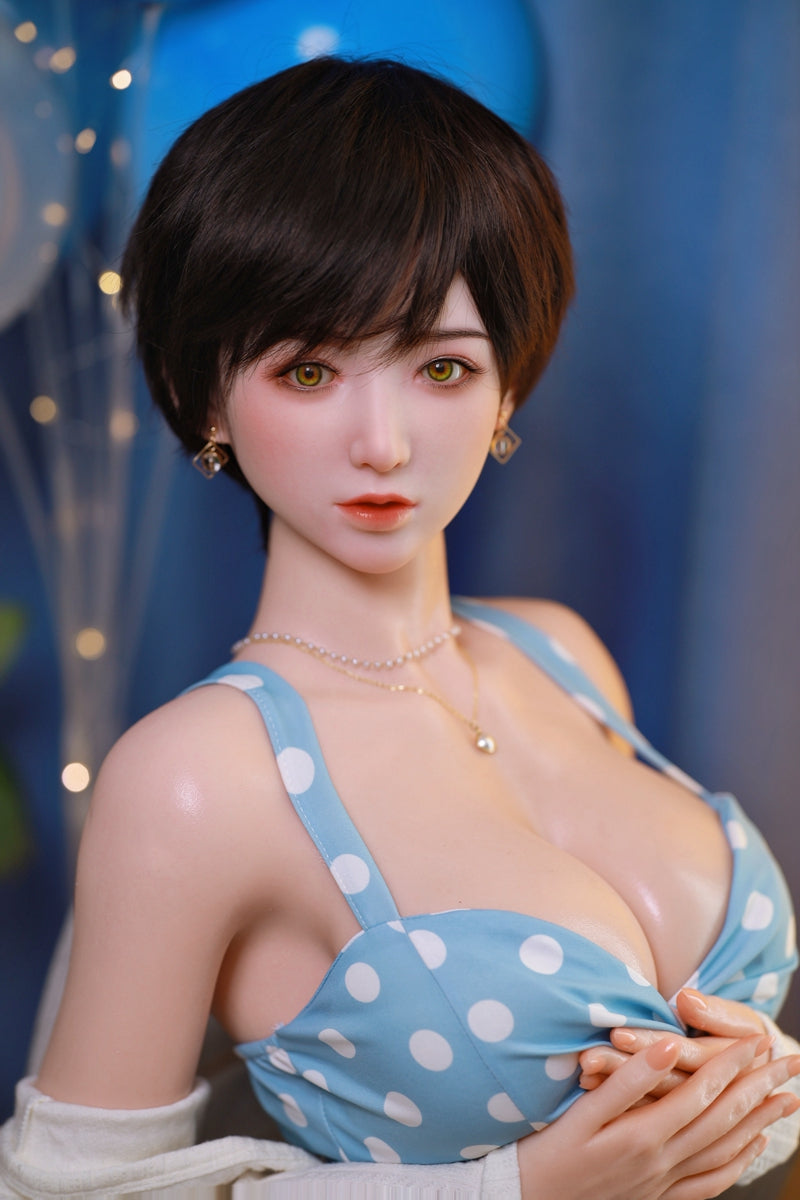 可愛い女王S級女優 ラブドール エロいフルシリコン製 シリコンドール 長江愛 157cm T157 B83 W50 H91 37KG 6