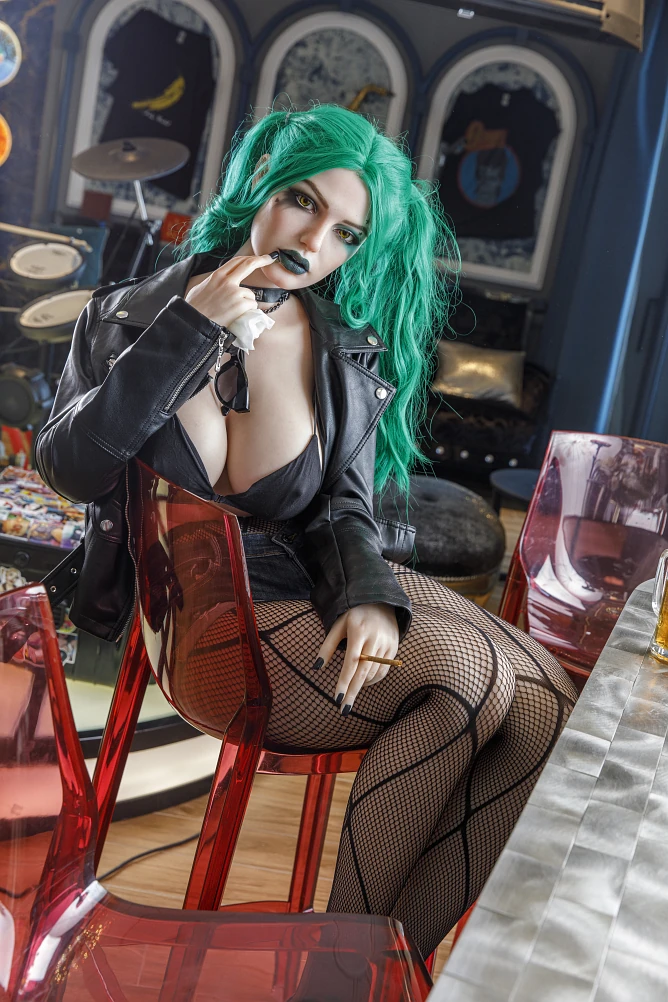 フルシリコン製 熟女系シリコンヘッド高品質リアルドール Adam 174cm T174 B76 W51 H88 36KG  14
