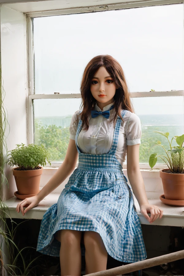 海外美人シリコン頭部TPEラブドール 高い耐久性と精巧なディテール 古川咲良 148cm T148 B75 W50 H74 27KG 4