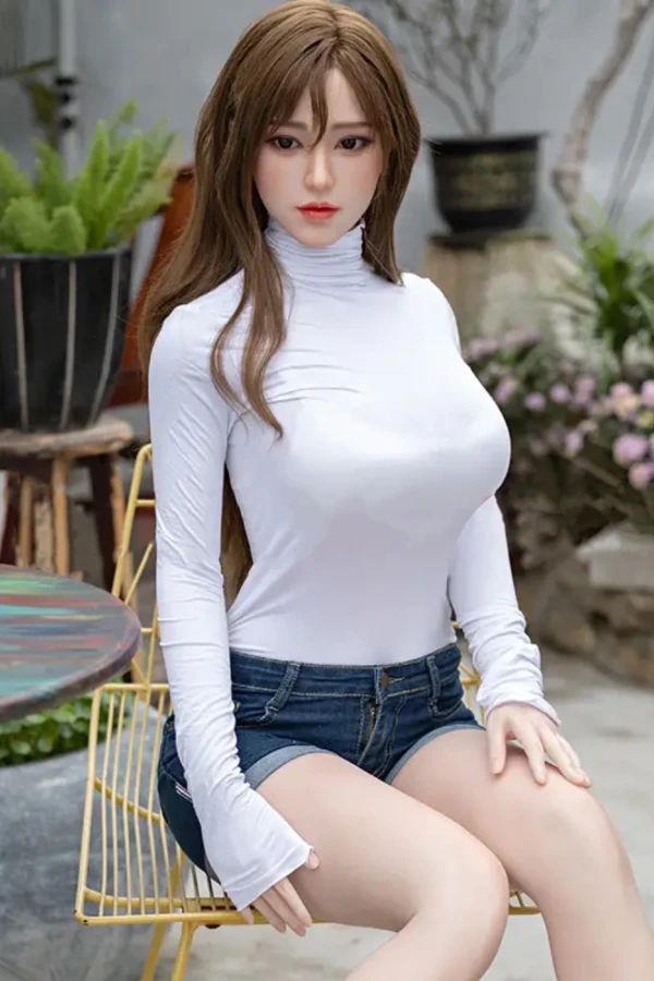 韓国 av 女優 魅力的なボディラインを持つシリコンラブドール 安田咲 170cm T170 B84 W58 H83 39KG 4