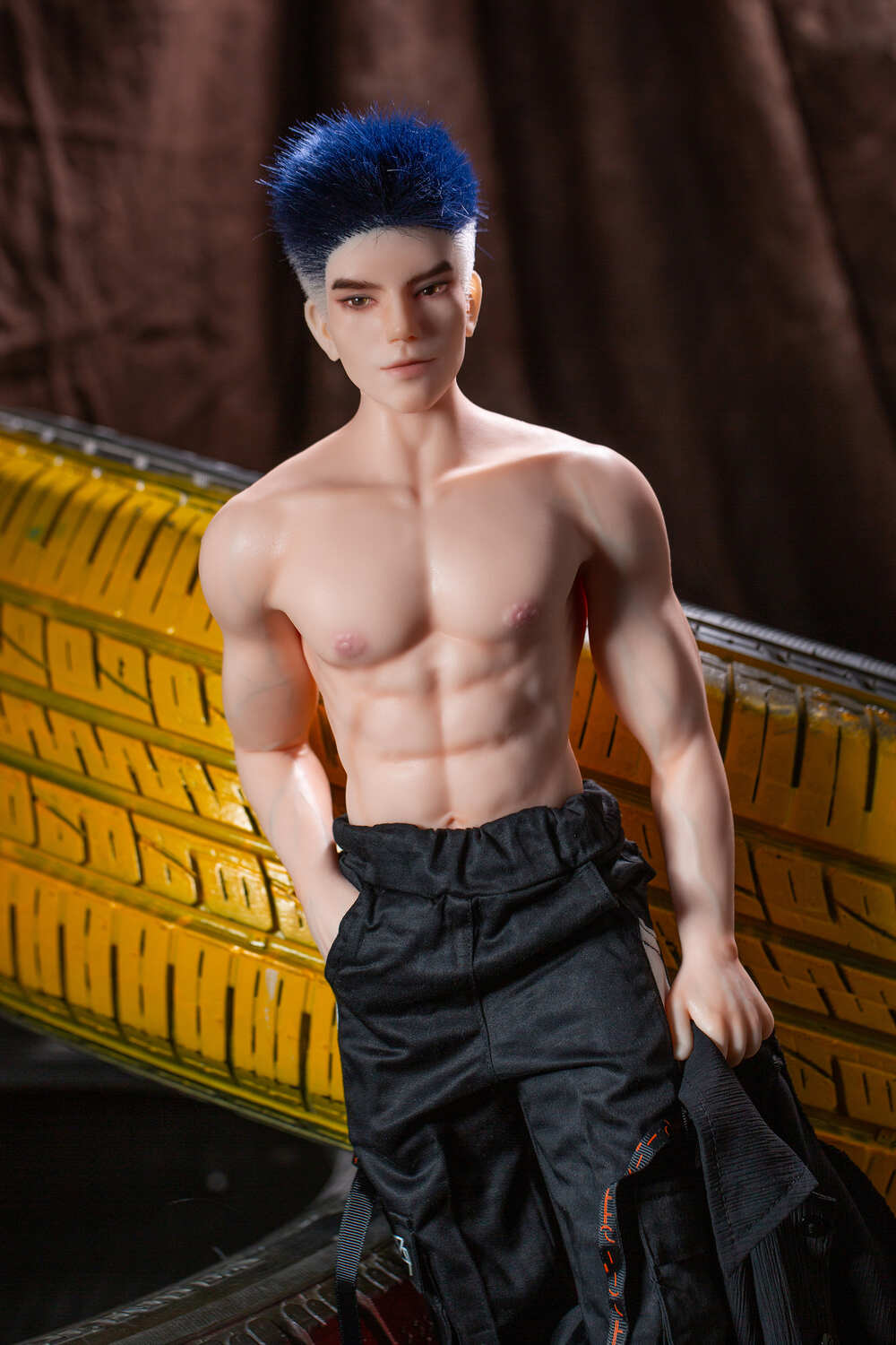 男性ラブドール 小さくてもリアル！ミニサイズ男性愛人ドール Steven 62cm T62 B31 W22 H29 2.9KG 7