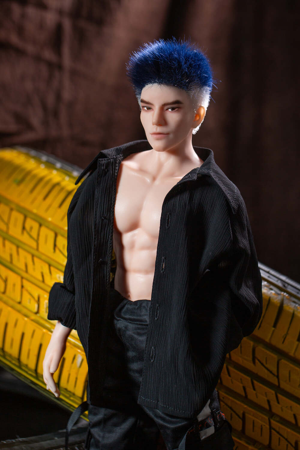 男性ラブドール 小さくてもリアル！ミニサイズ男性愛人ドール Steven 62cm T62 B31 W22 H29 2.9KG 9