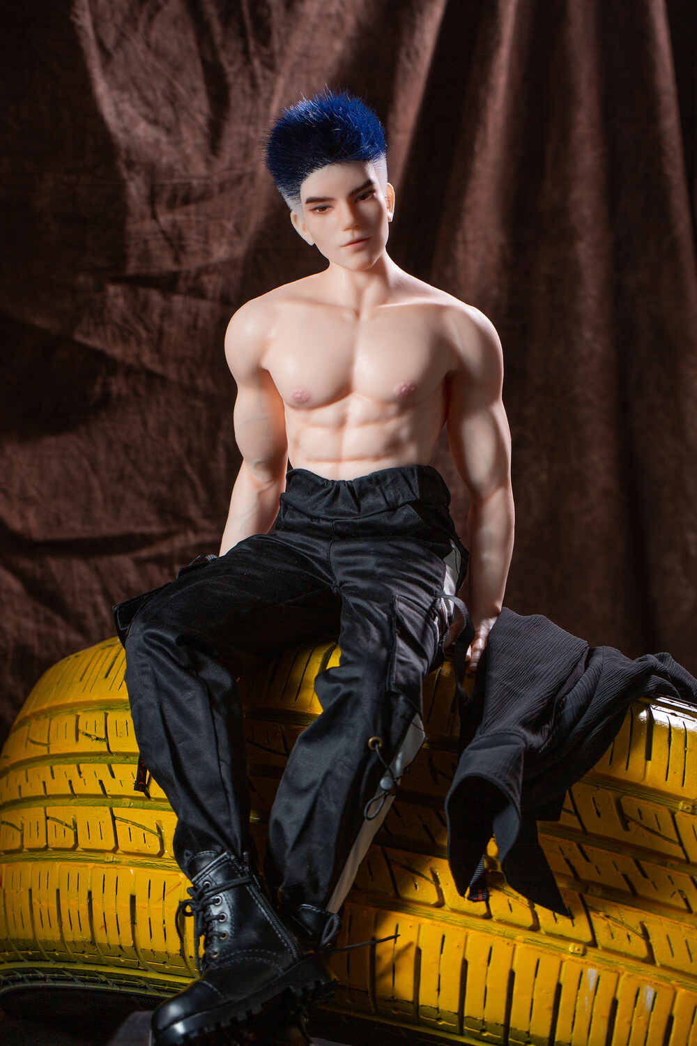 男性ラブドール 小さくてもリアル！ミニサイズ男性愛人ドール Steven 62cm T62 B31 W22 H29 2.9KG 11