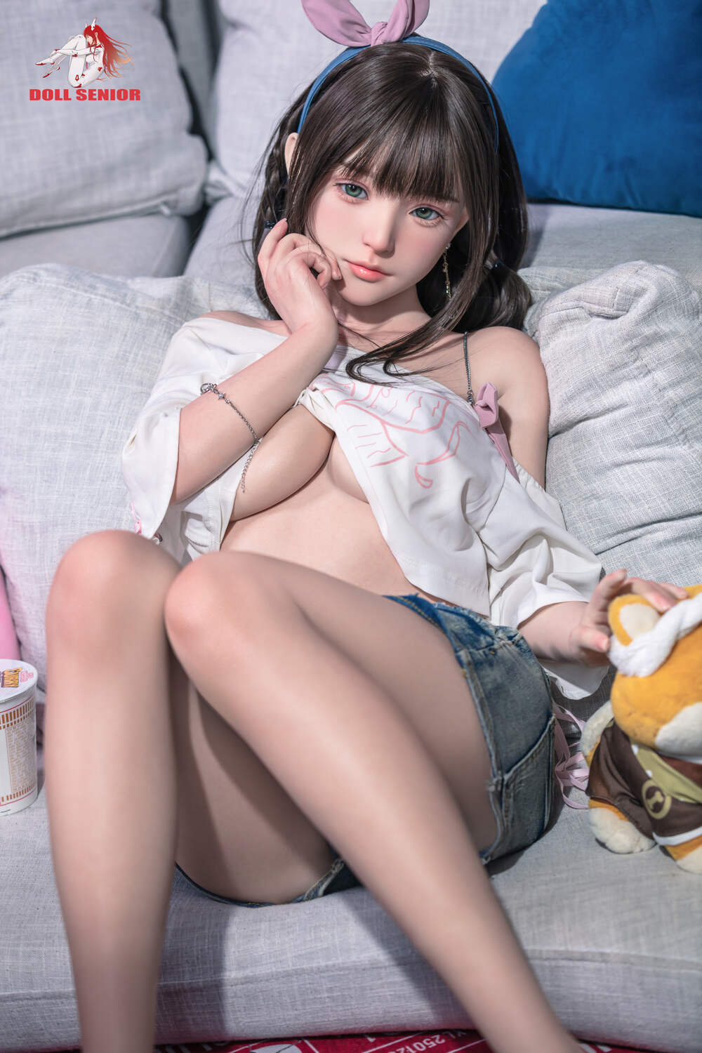 ドール セックス 魅力的なフェイスデザインのシリコンラブドール 宮下梨沙 148cm T148 B75 W53 H81 25KG 4