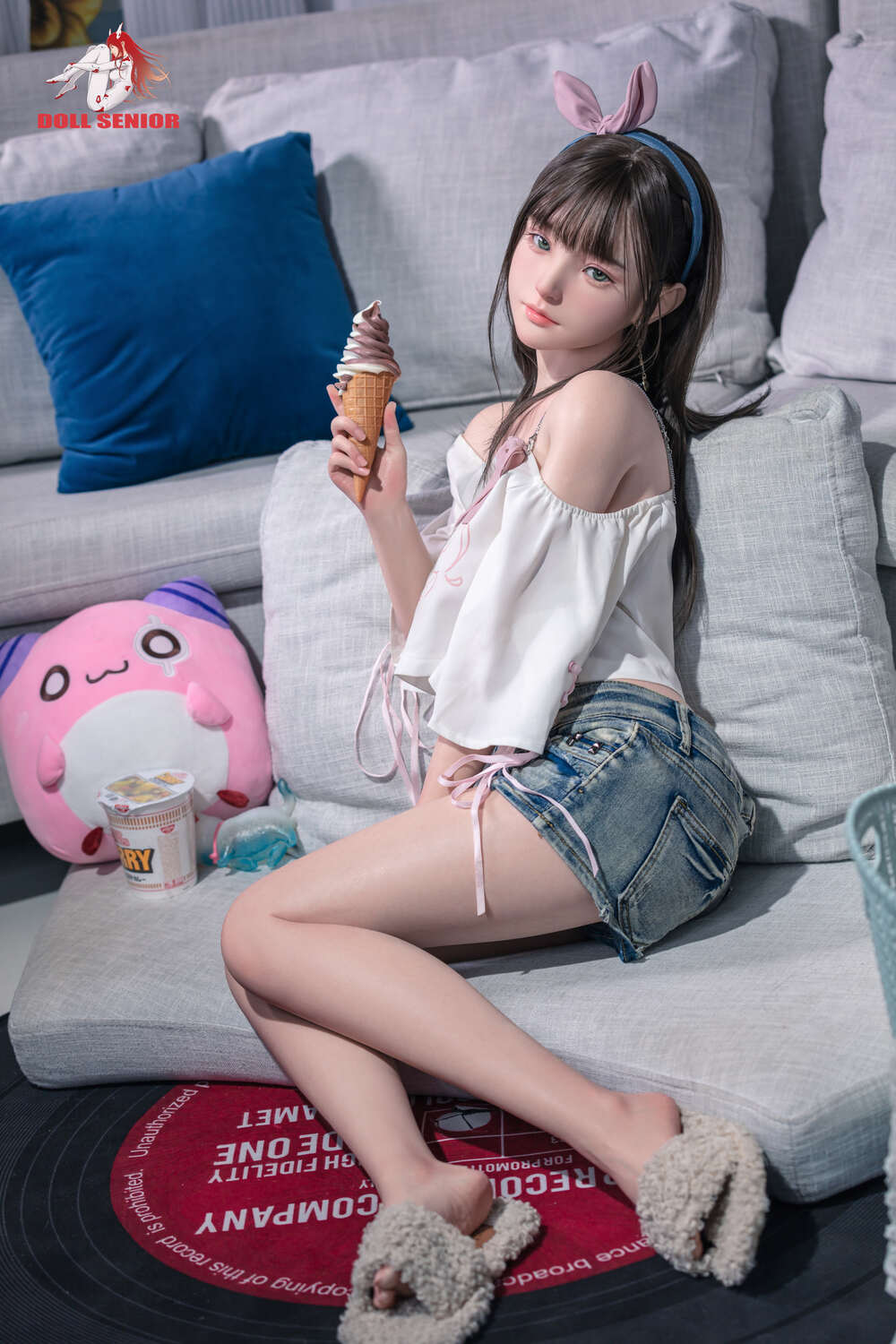 ドール セックス 魅力的なフェイスデザインのシリコンラブドール 宮下梨沙 148cm T148 B75 W53 H81 25KG 8