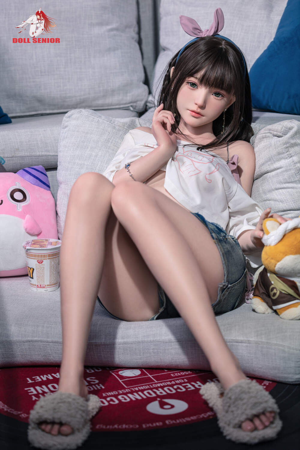 ドール セックス 魅力的なフェイスデザインのシリコンラブドール 宮下梨沙 148cm T148 B75 W53 H81 25KG 9