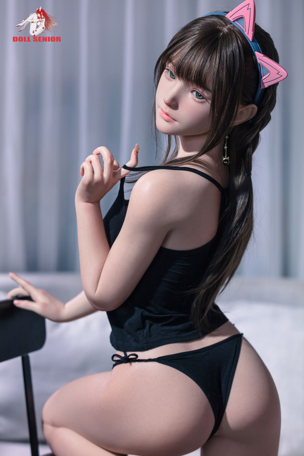 ドール セックス 魅力的なフェイスデザインのシリコンラブドール 宮下梨沙 148cm T148 B75 W53 H81 25KG 10